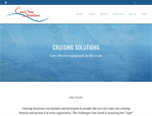 Tablet Screenshot of cruisingsolutions.com